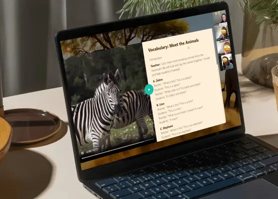 angielski interaktywne zajęcia online